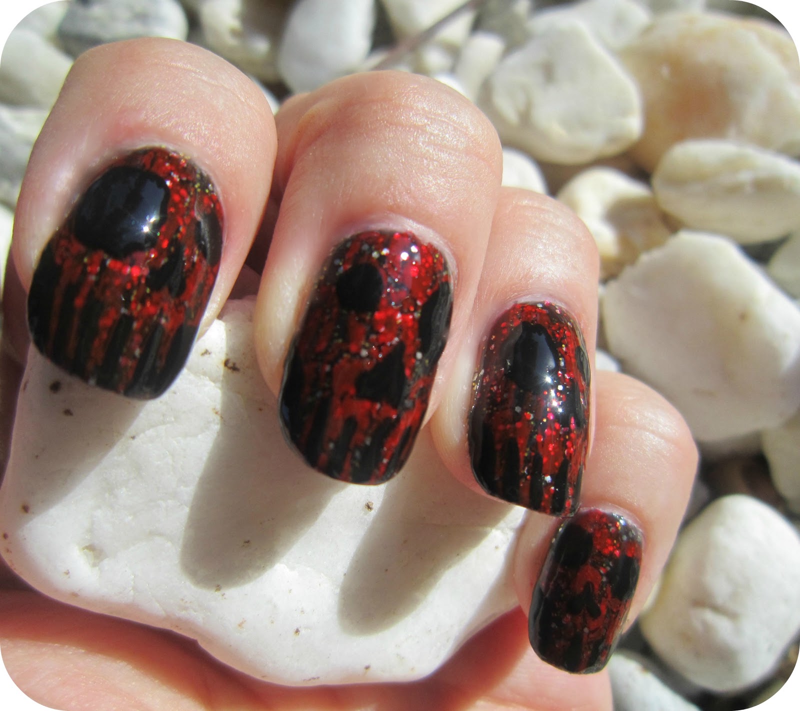 14 Scary Halloween Nail Art Tutorials 2012 | Beauty & Style 14 Scary Halloween Nail Art
